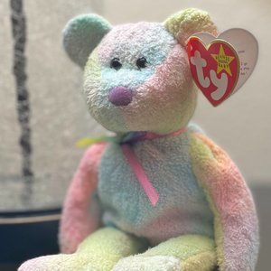 NWT!! Vintage Ty Beanie Baby Groovy. Multiple Errors on Tag!! Mint Condition!!